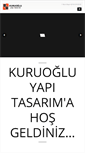 Mobile Screenshot of kuruogluyapitasarim.com